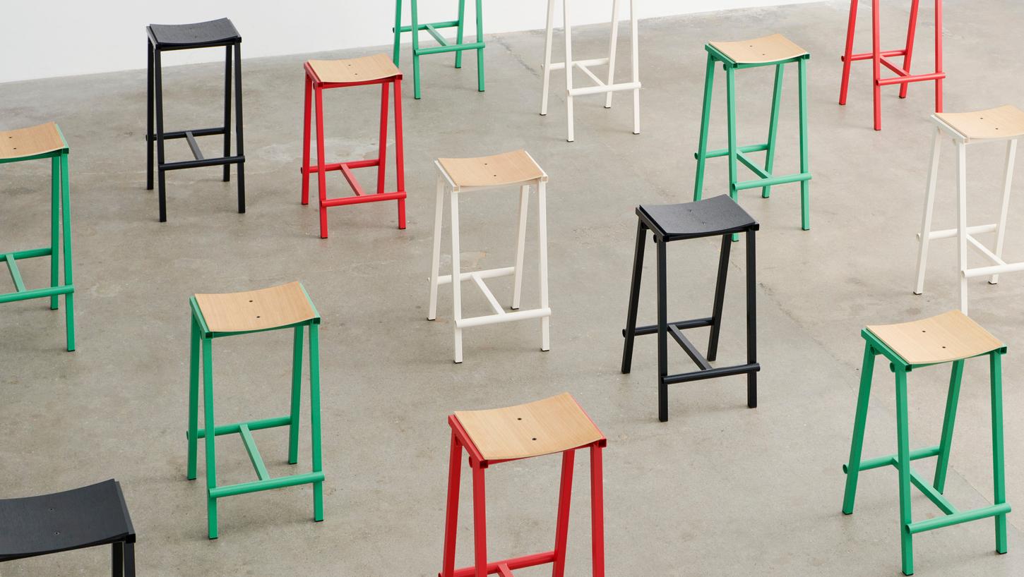 Taburete 8 Bar Stool Low | HAY.nl
